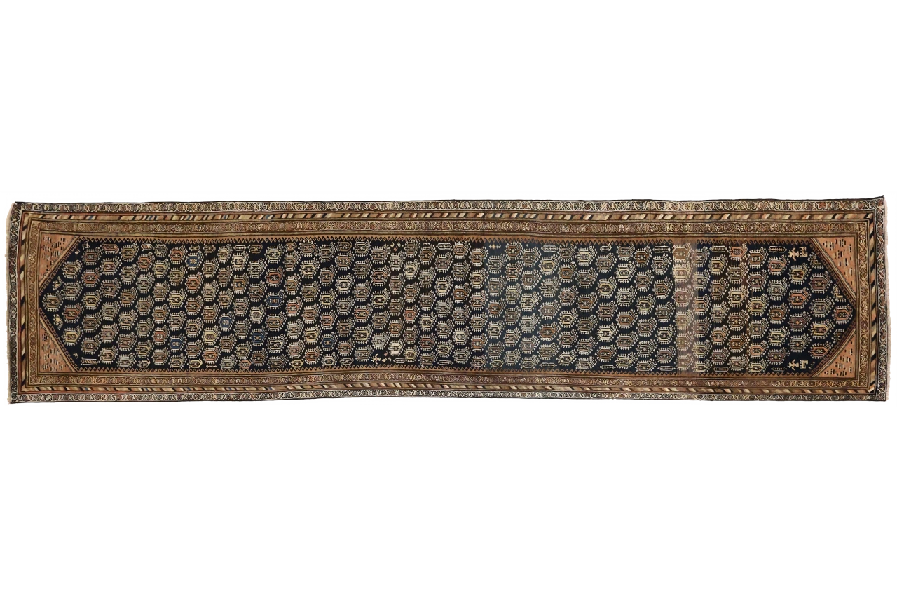 Antique Persian Farahan Traditional Rug 75167