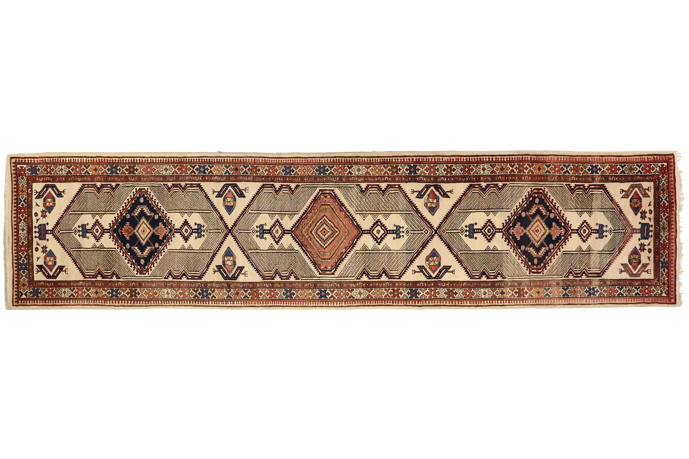 Antique Persian Sarab Traditional Rug 75169