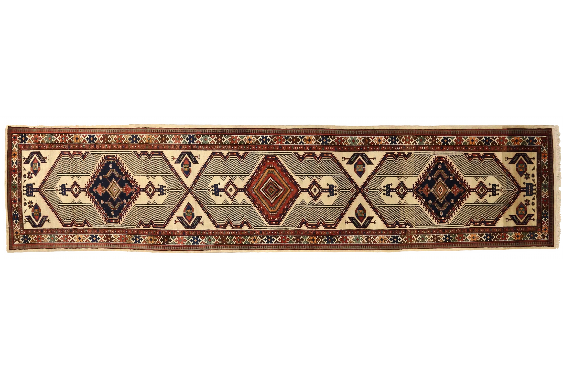 Antique Persian Sarab Traditional Rug 75170