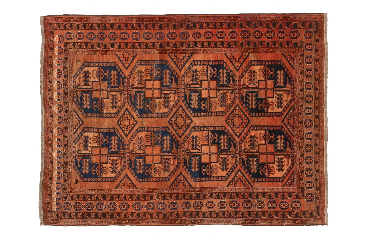 Antique Afghanistan Tribal Rug 75176