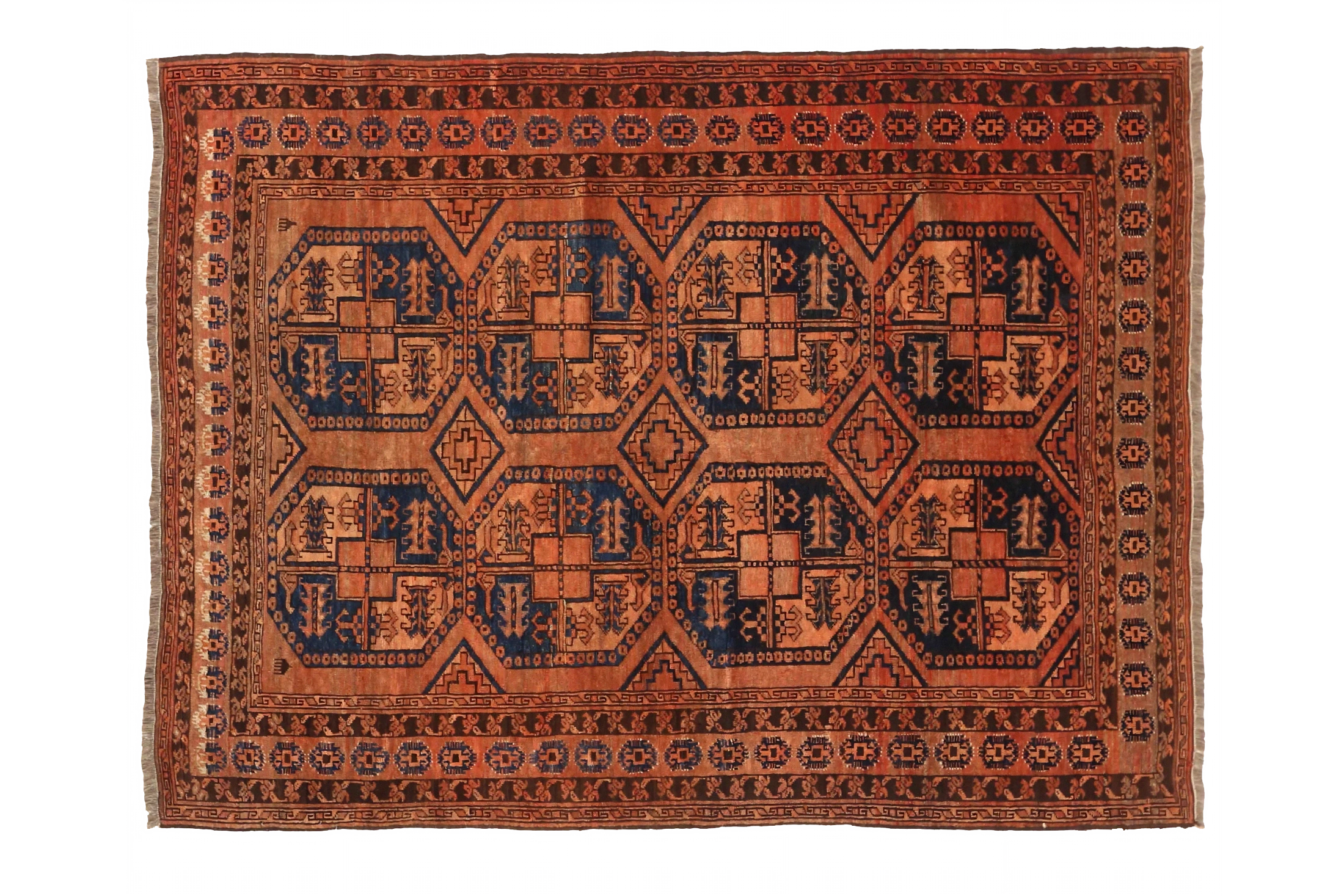 Antique Afghanistan Tribal Rug 75176