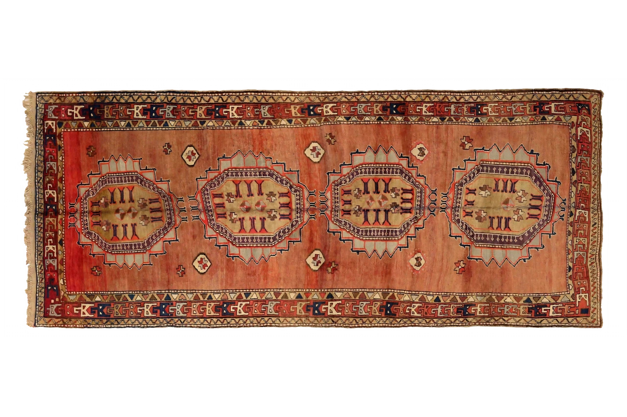 Antique Persian Meshkin Traditional Rug 75186