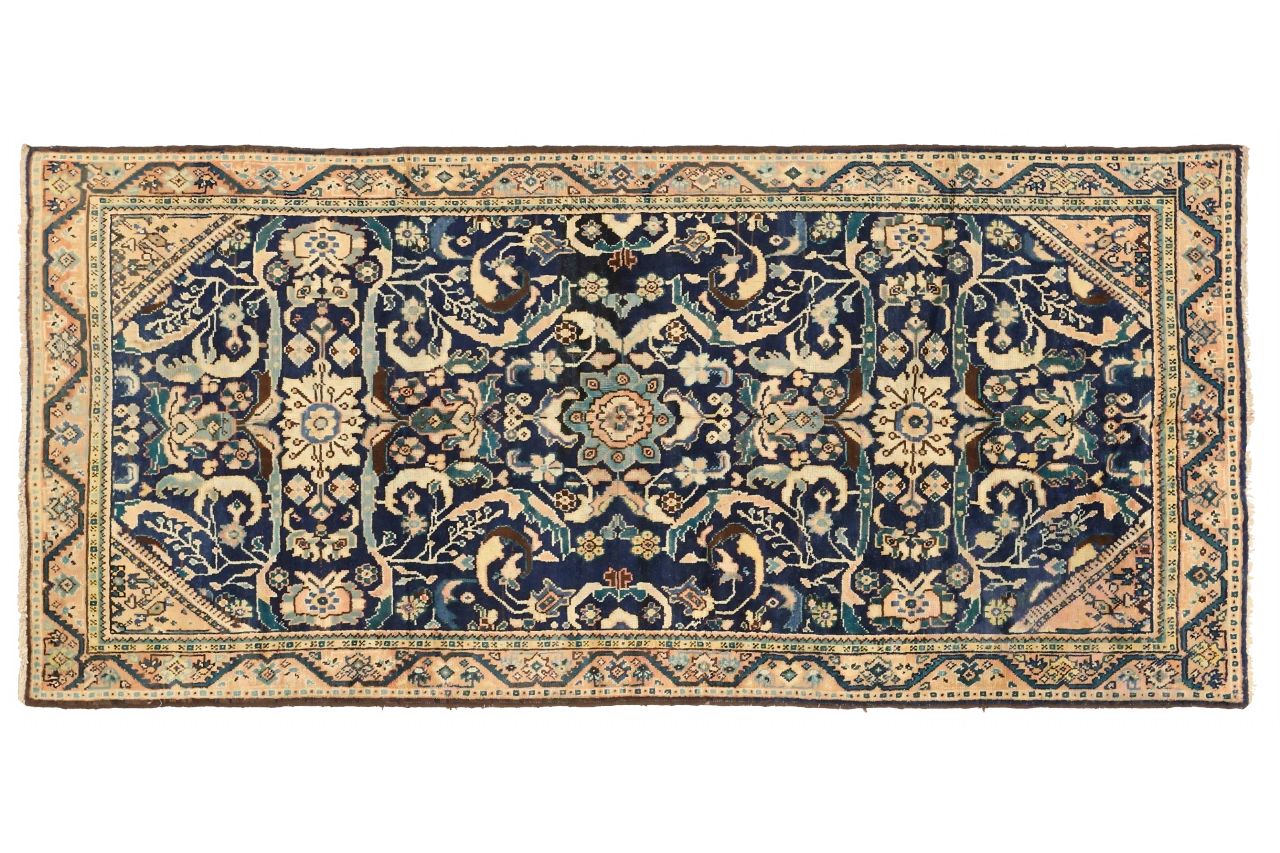 Antique Persian Mahal Traditional Rug 75189