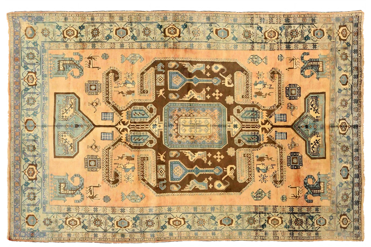Antique Persian Ardebil Traditional Rug 75203
