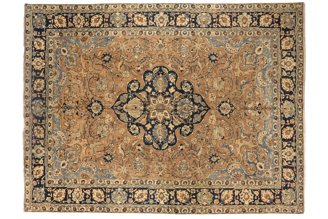 Antique Persian Tabriz Traditional Rug 75224