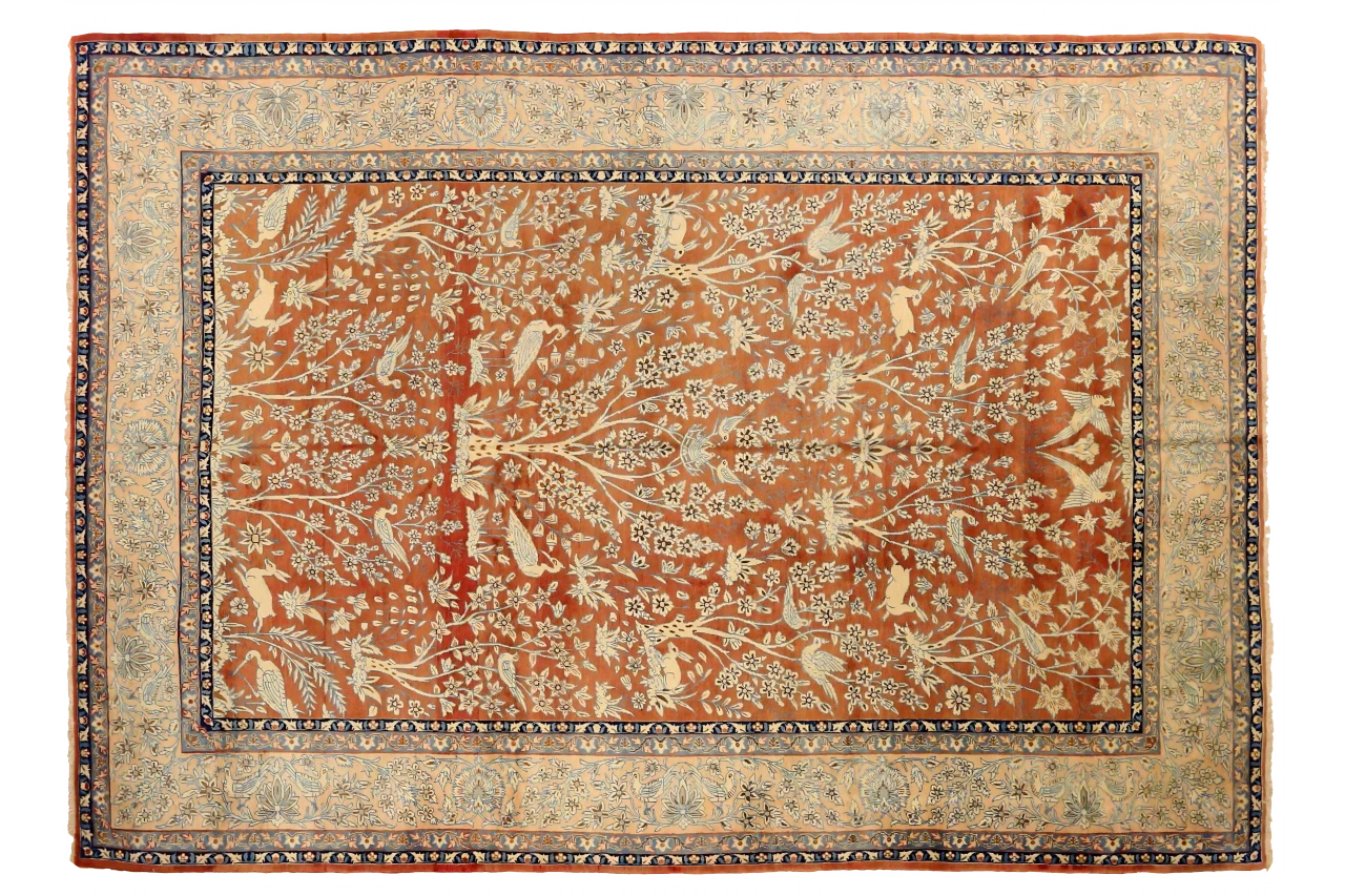 Antique Persian Nahavand Traditional Rug 75226