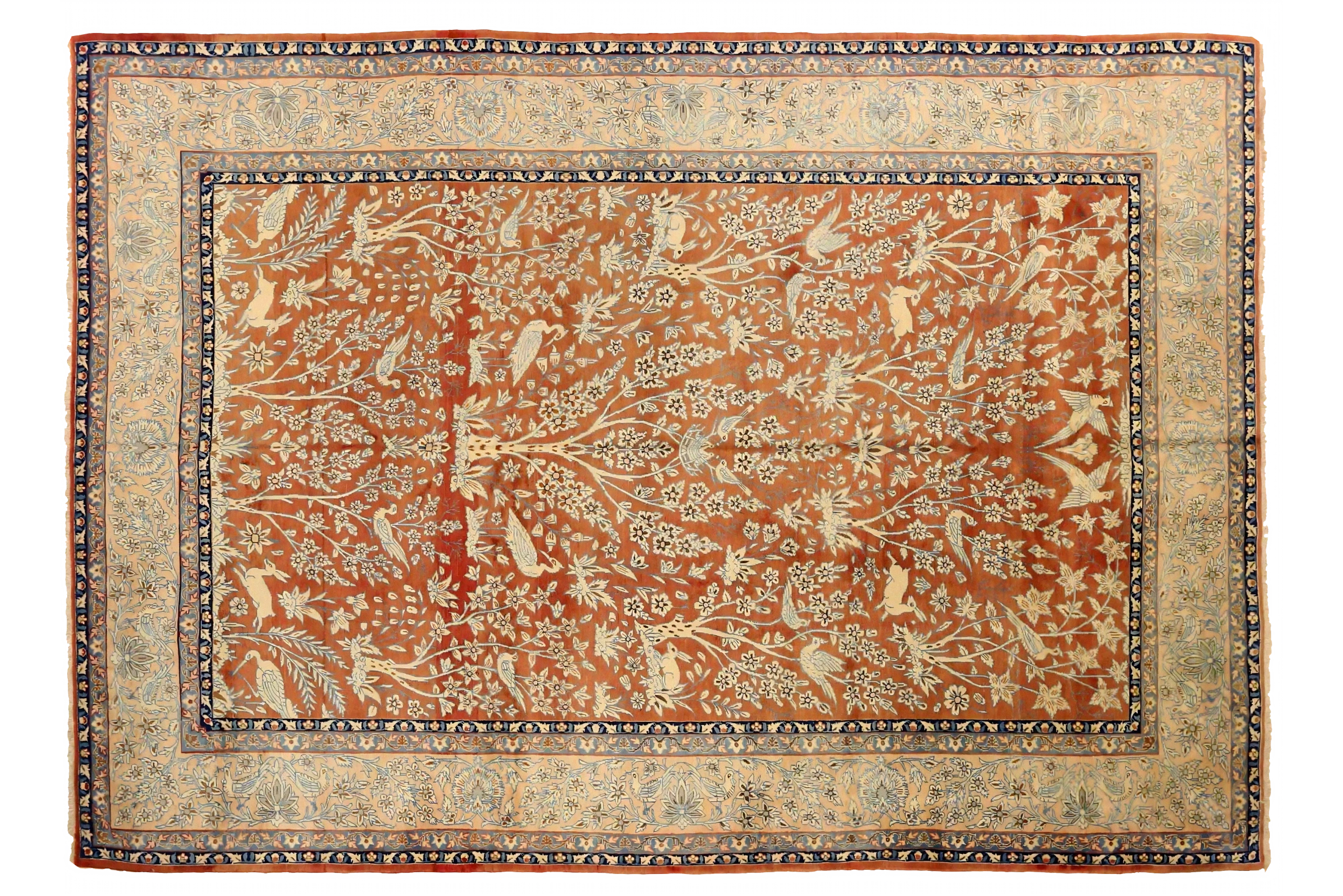 Antique Persian Nahavand Traditional Rug 75226