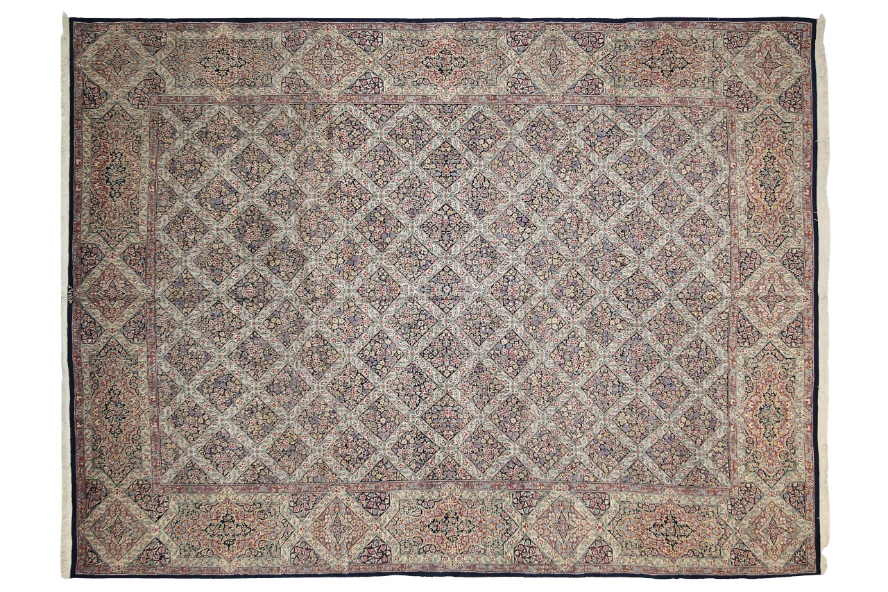 Antique Persian Kerman Traditional Rug 75230
