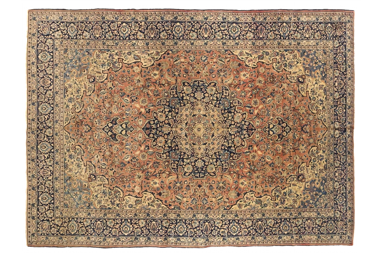 Antique Persian Tabriz Traditional Rug 75244
