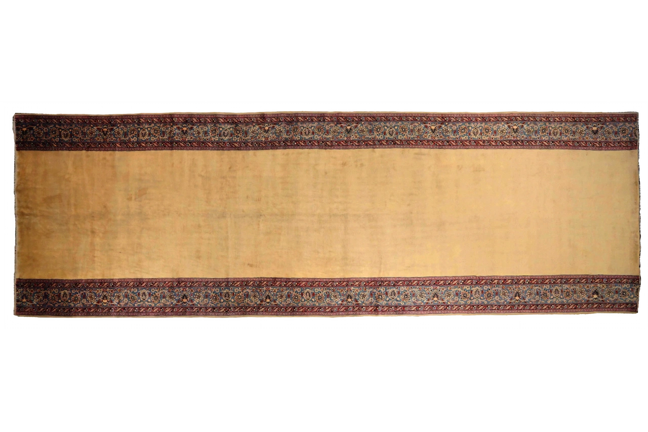Antique Persian Kerman Transitional Rug 75252