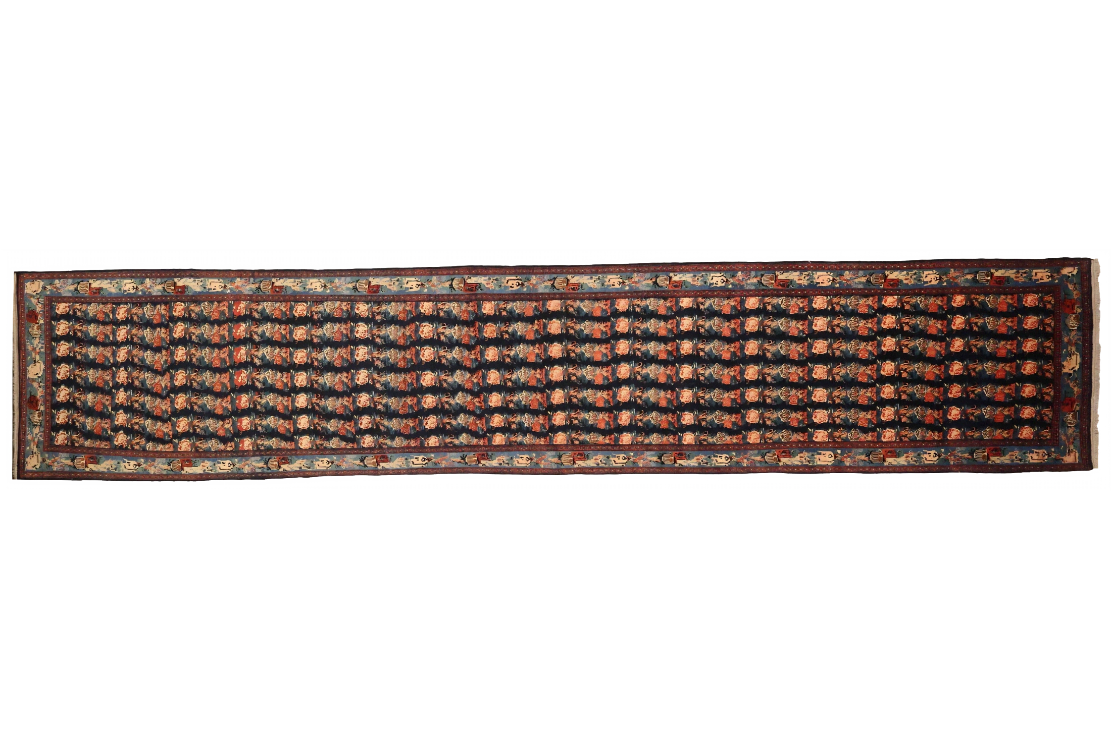 Antique Persian (Senneh (Kermanshah)) Traditional Rug 75267