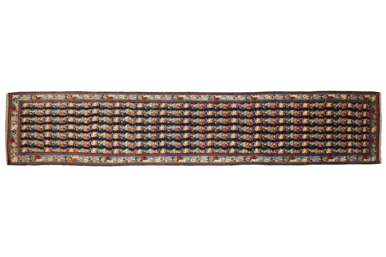 Antique Persian (Senneh (Kermanshah)) Traditional Rug 75268