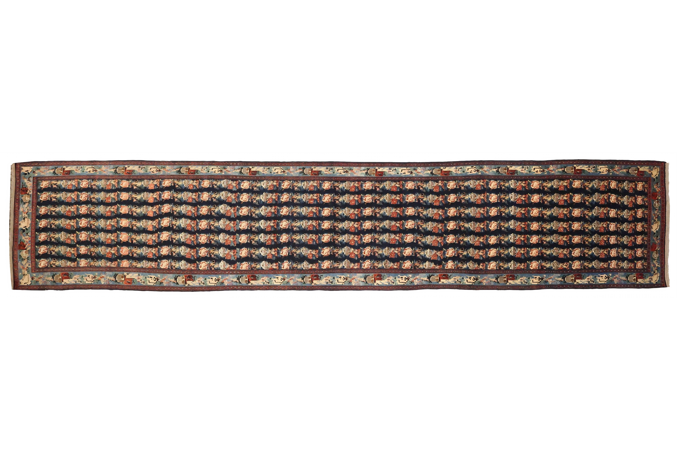 Antique Persian (Senneh (Kermanshah)) Traditional Rug 75268