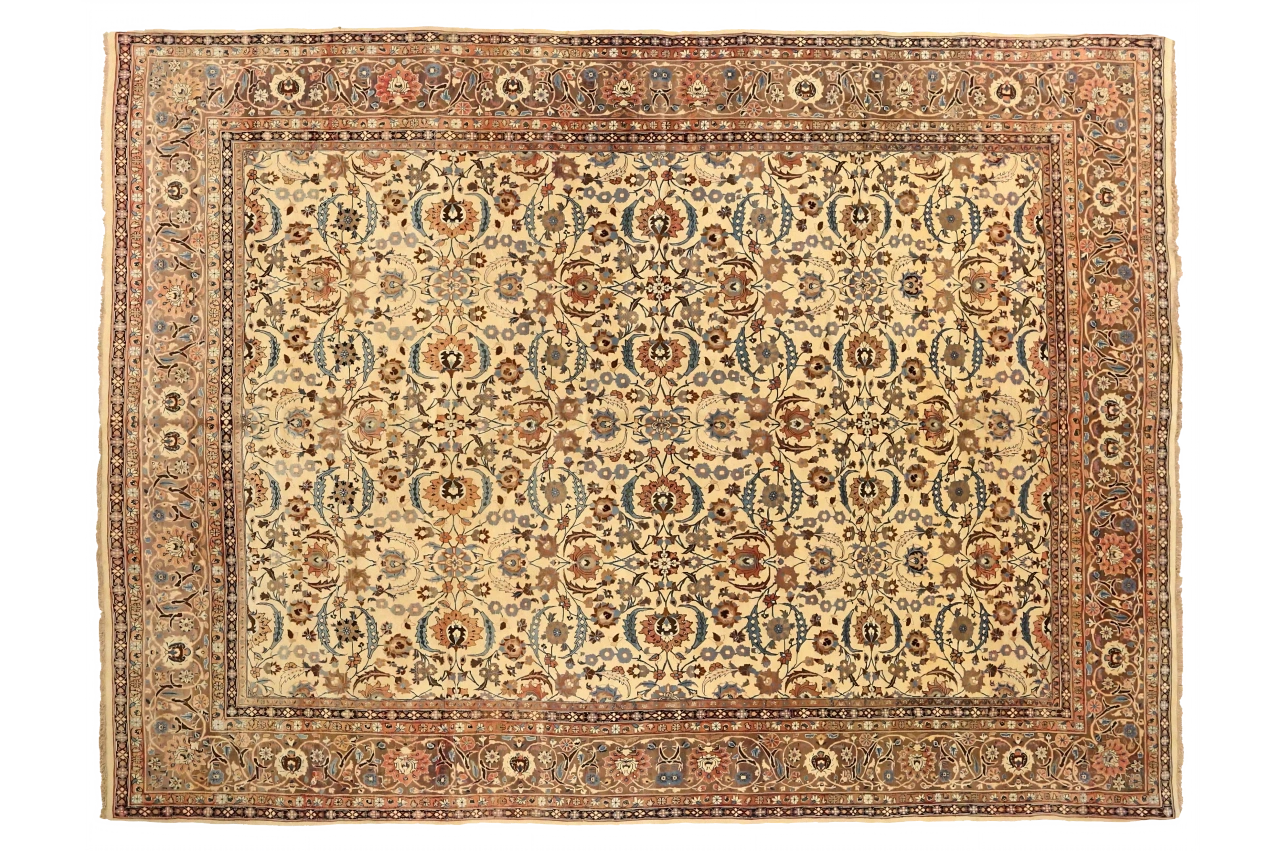 Antique Persian Semnan Traditional Rug 75285