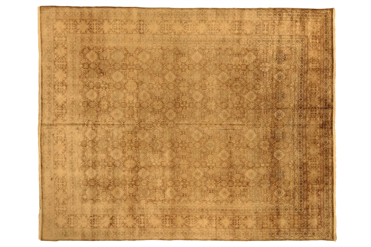 Antique Persian Tabriz Transitional Rug 75295