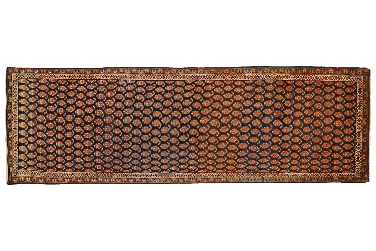 Antique Persian Mahal Traditional Rug 75356