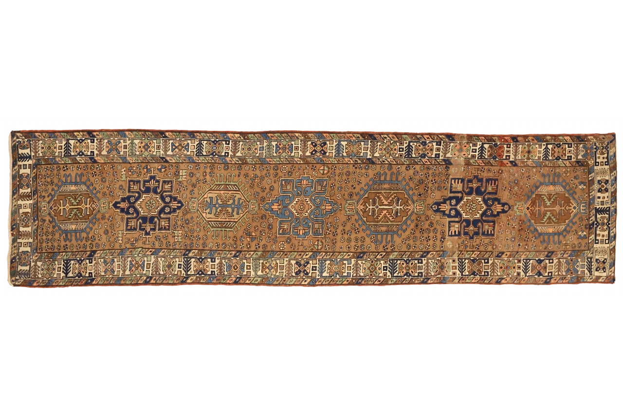 Antique Persian Traditional Rug 75364