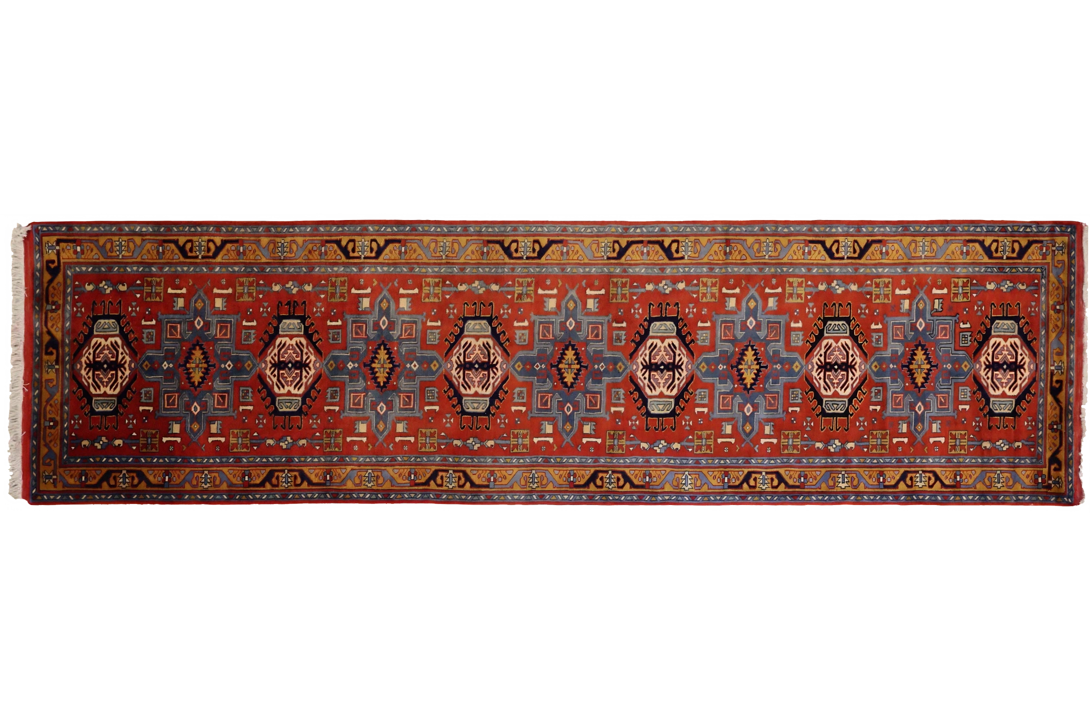 Antique Persian Traditional Rug 75375