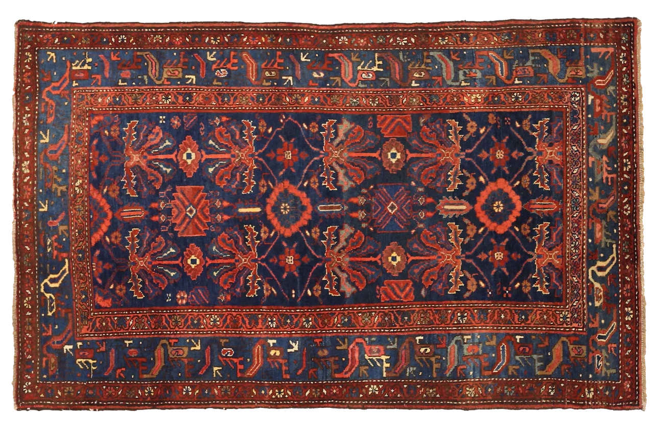Antique Persian Kolyai Traditional Rug 75393