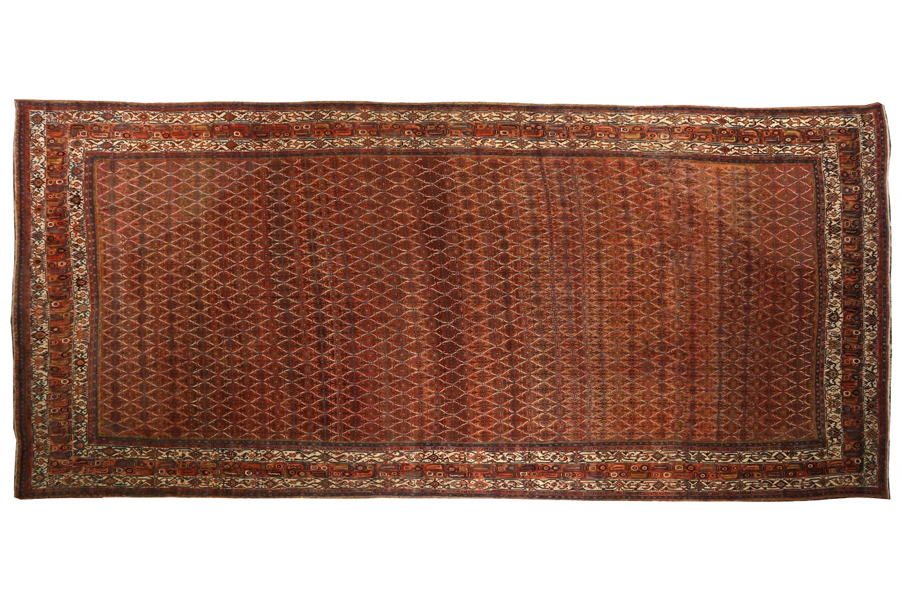 Antique Persian (Senneh (Kermanshah)) Traditional Rug 75420
