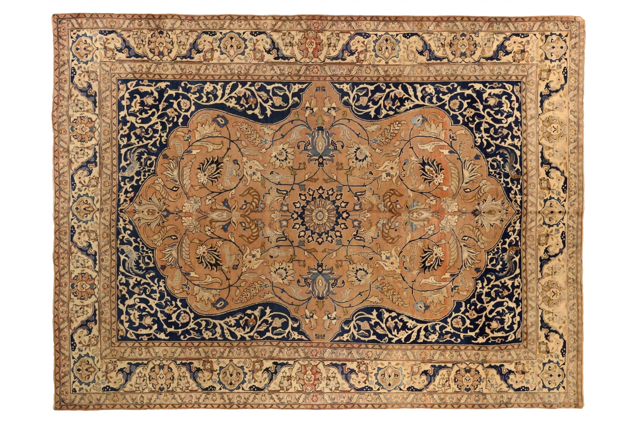 Antique Persian Traditional Rug 75425