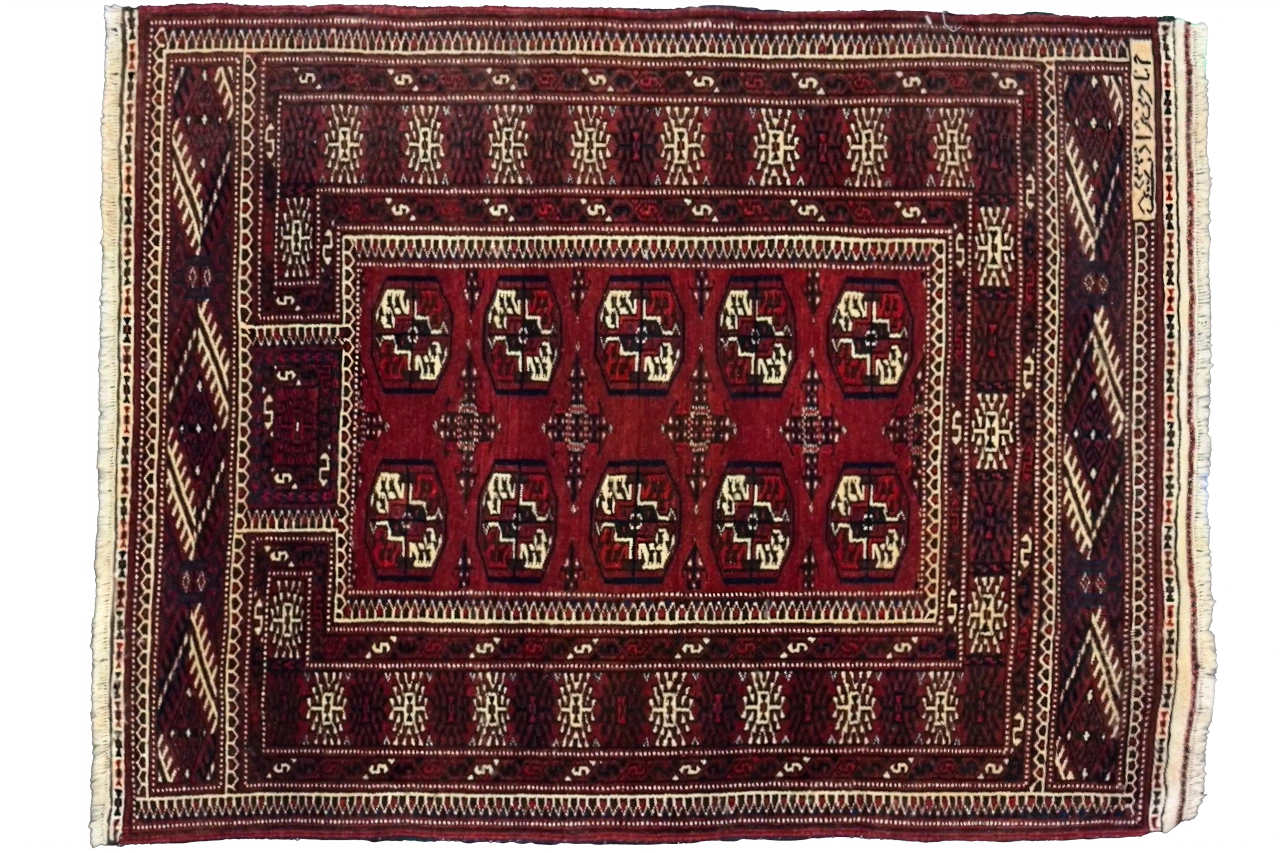 Persian Gabbeh Traditional Rug 75439