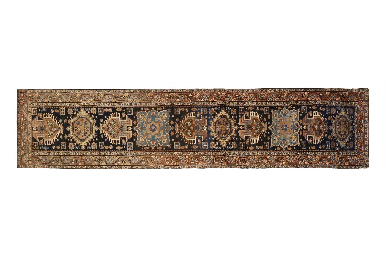 Antique Persian Traditional Rug 75460