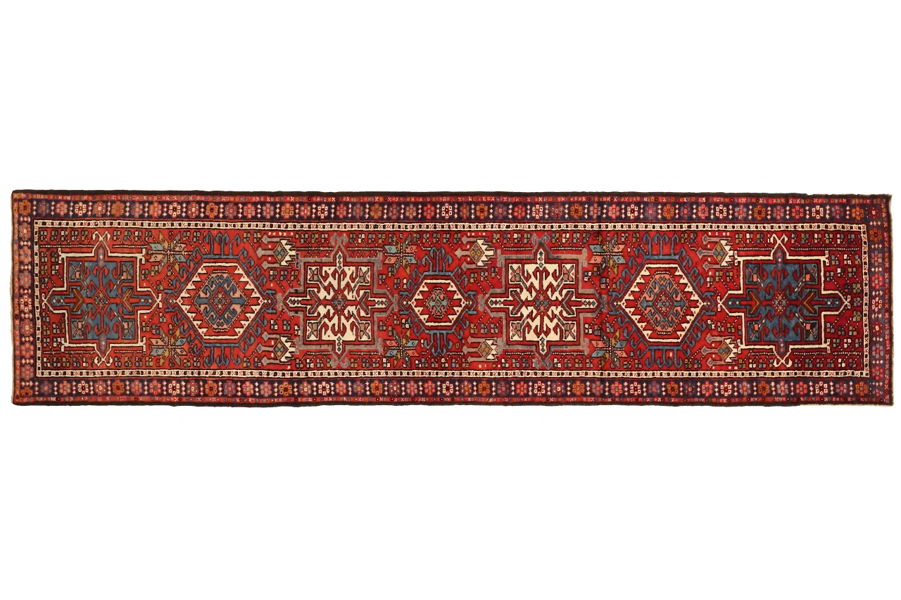 Antique Persian Karajeh Traditional Rug 75494