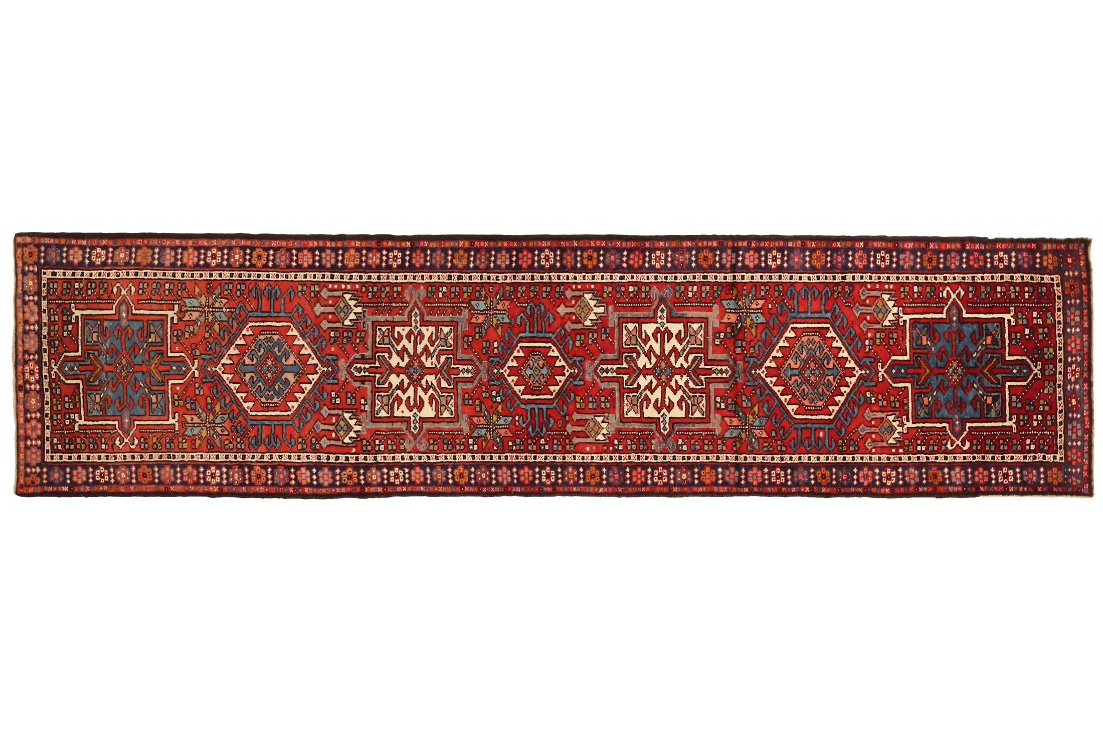 Antique Persian Karajeh Traditional Rug 75494