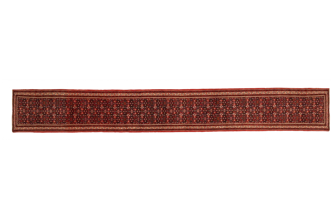 Antique Persian Hamadan Traditional Rug 75495
