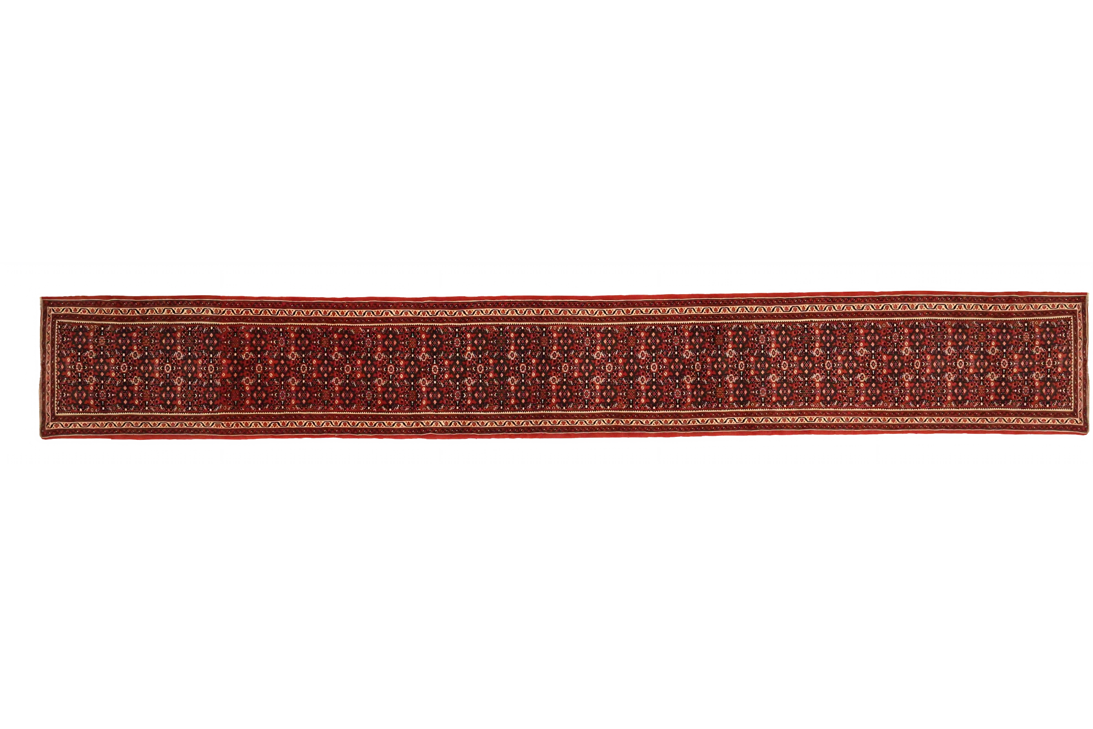Antique Persian Hamadan Traditional Rug 75495
