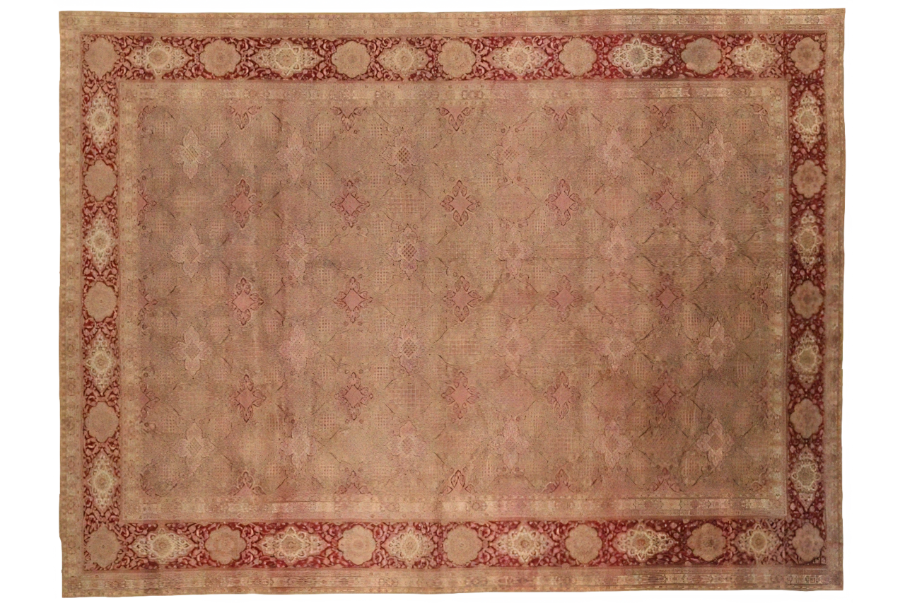 Antique Persian Hamadan Transitional Rug 75505