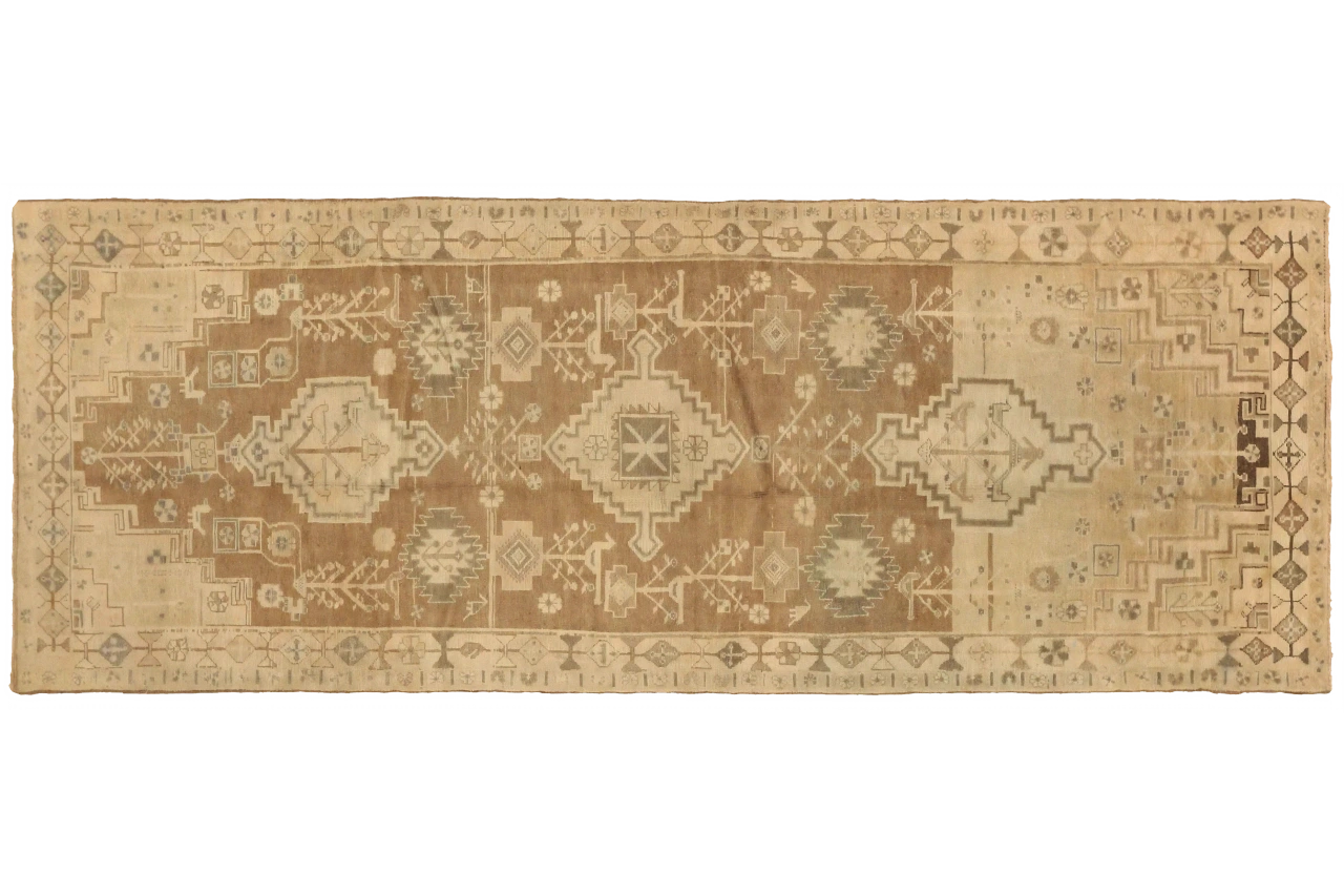 Antique Persian Hamadan Transitional Rug 75507