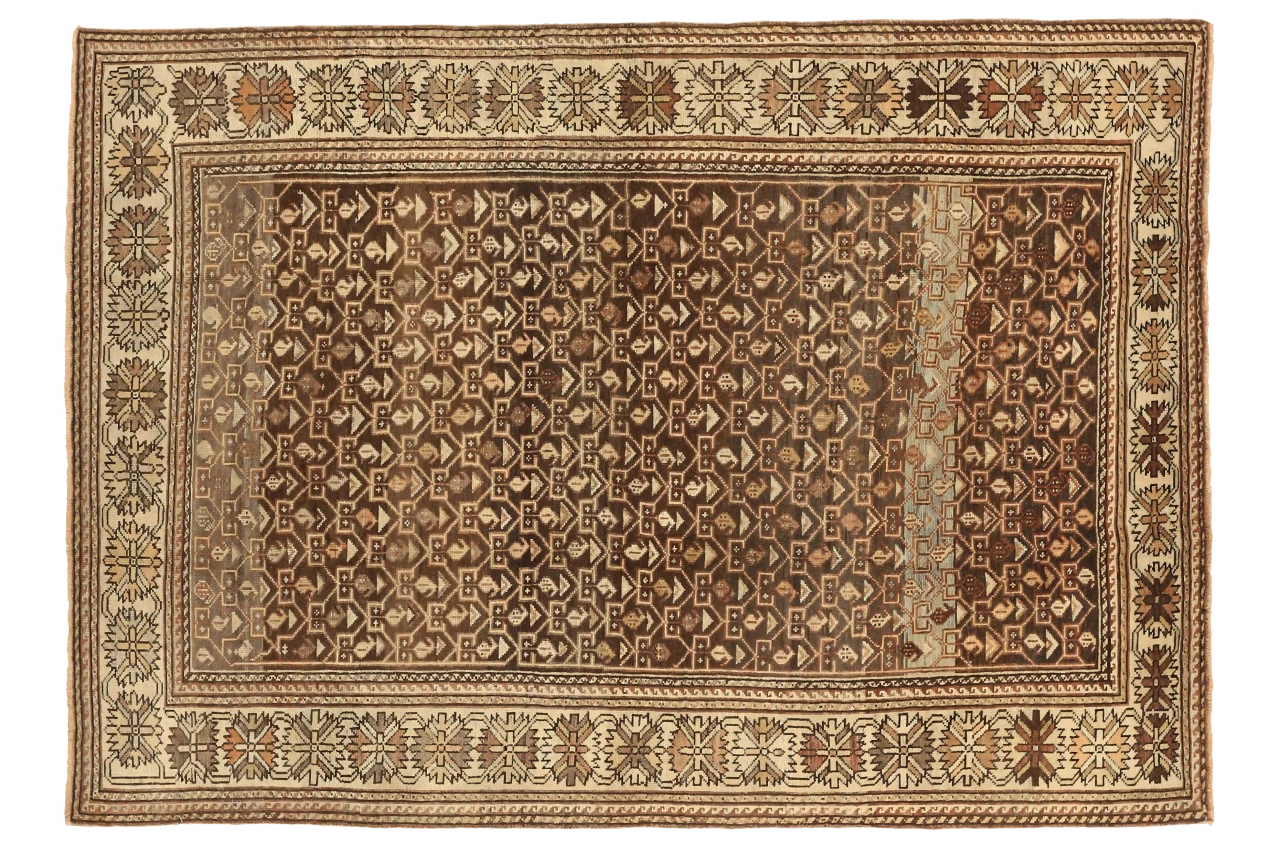 Antique Persian Bakhtiar Transitional Rug 75508