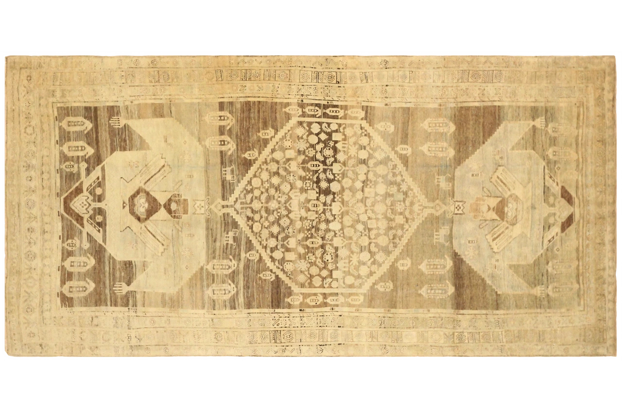 Antique Persian Kolyai Transitional Rug 75511