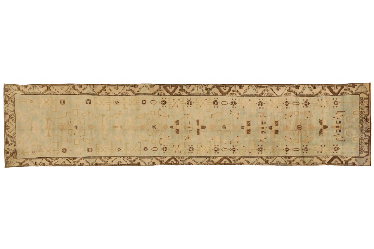 Antique Persian Malayer Transitional Rug 75520