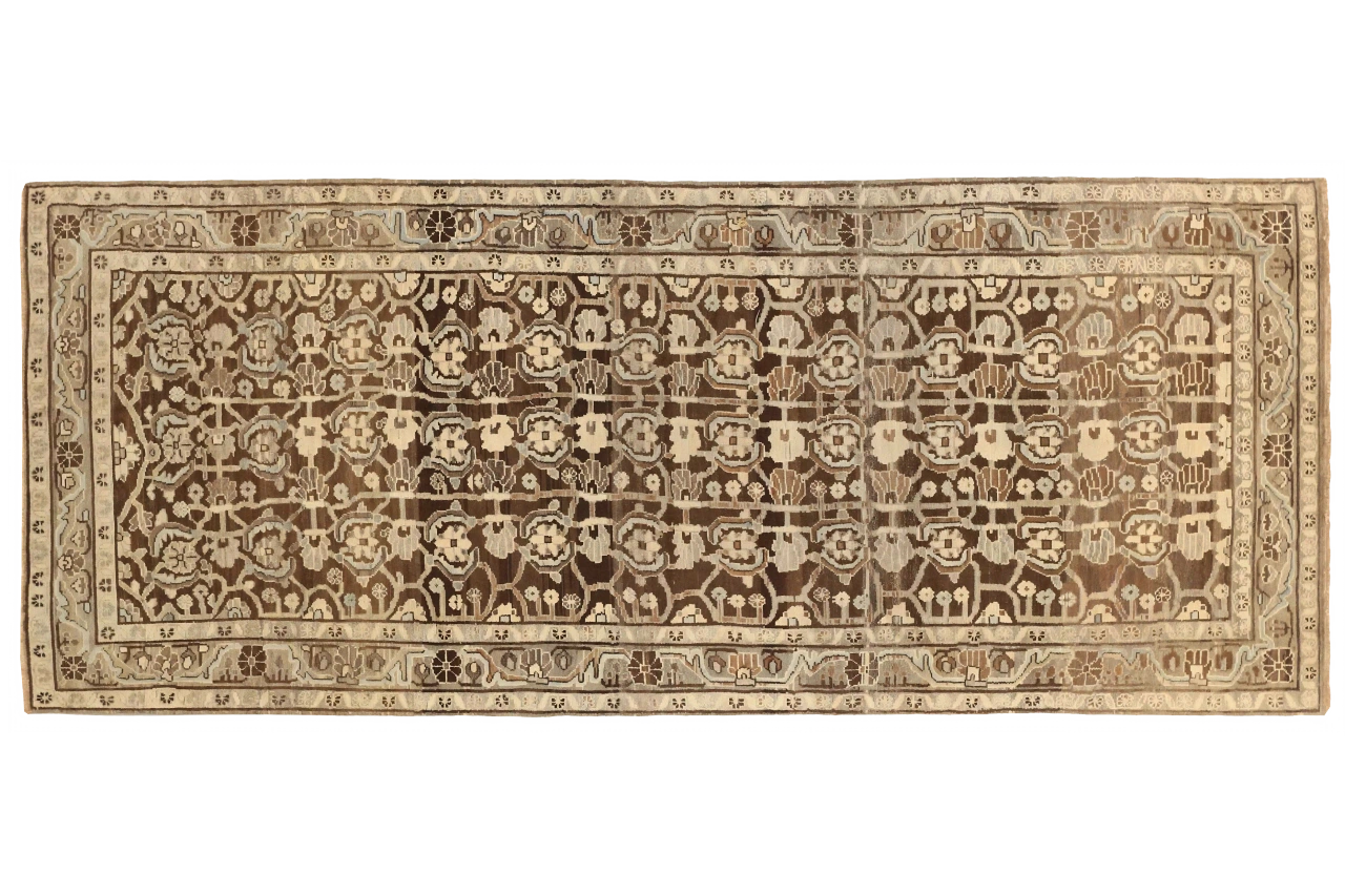 Antique Persian Malayer Traditional Rug 75522