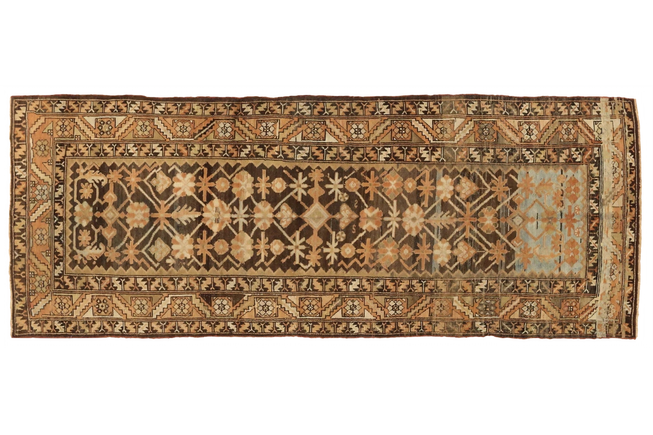 Antique Persian Bakhtiar Traditional Rug 75523