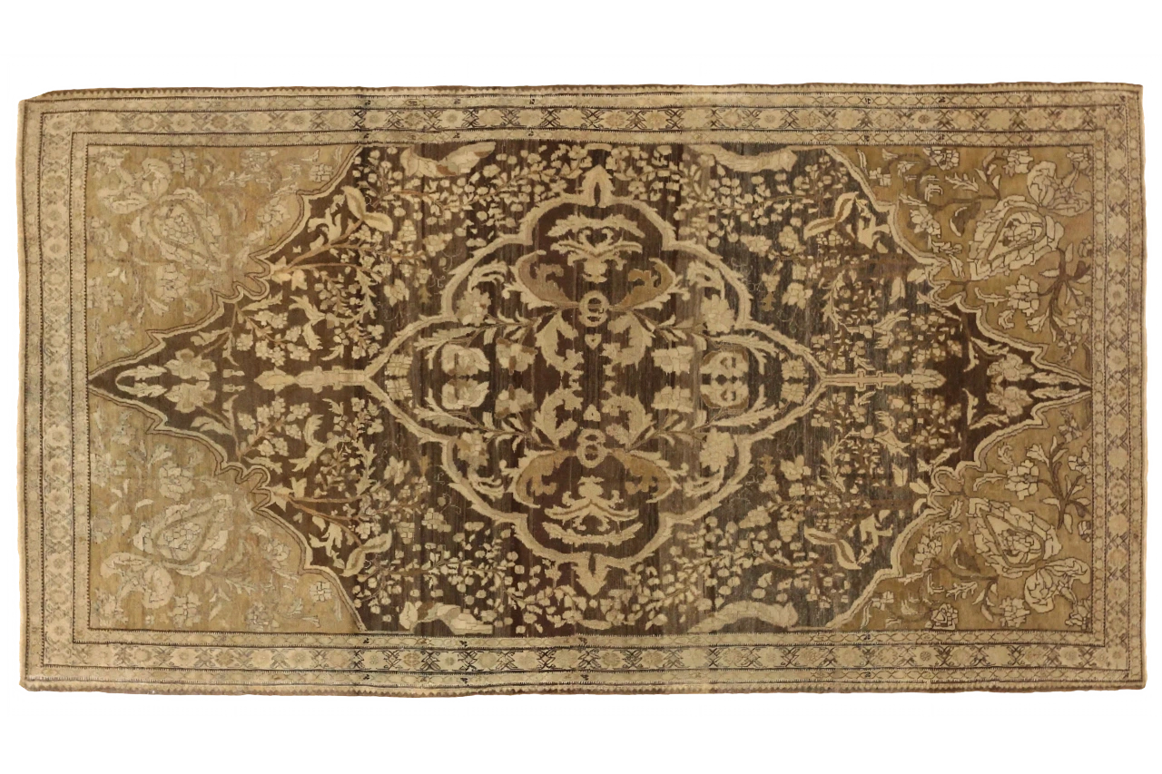 Antique Persian Malayer Traditional Rug 75525
