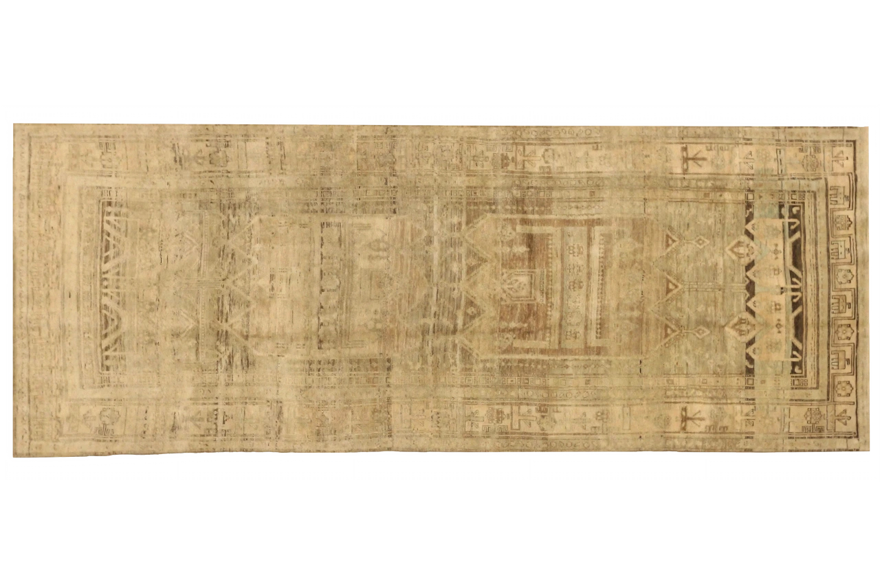 Antique Persian Kurdish Transitional Rug 75527