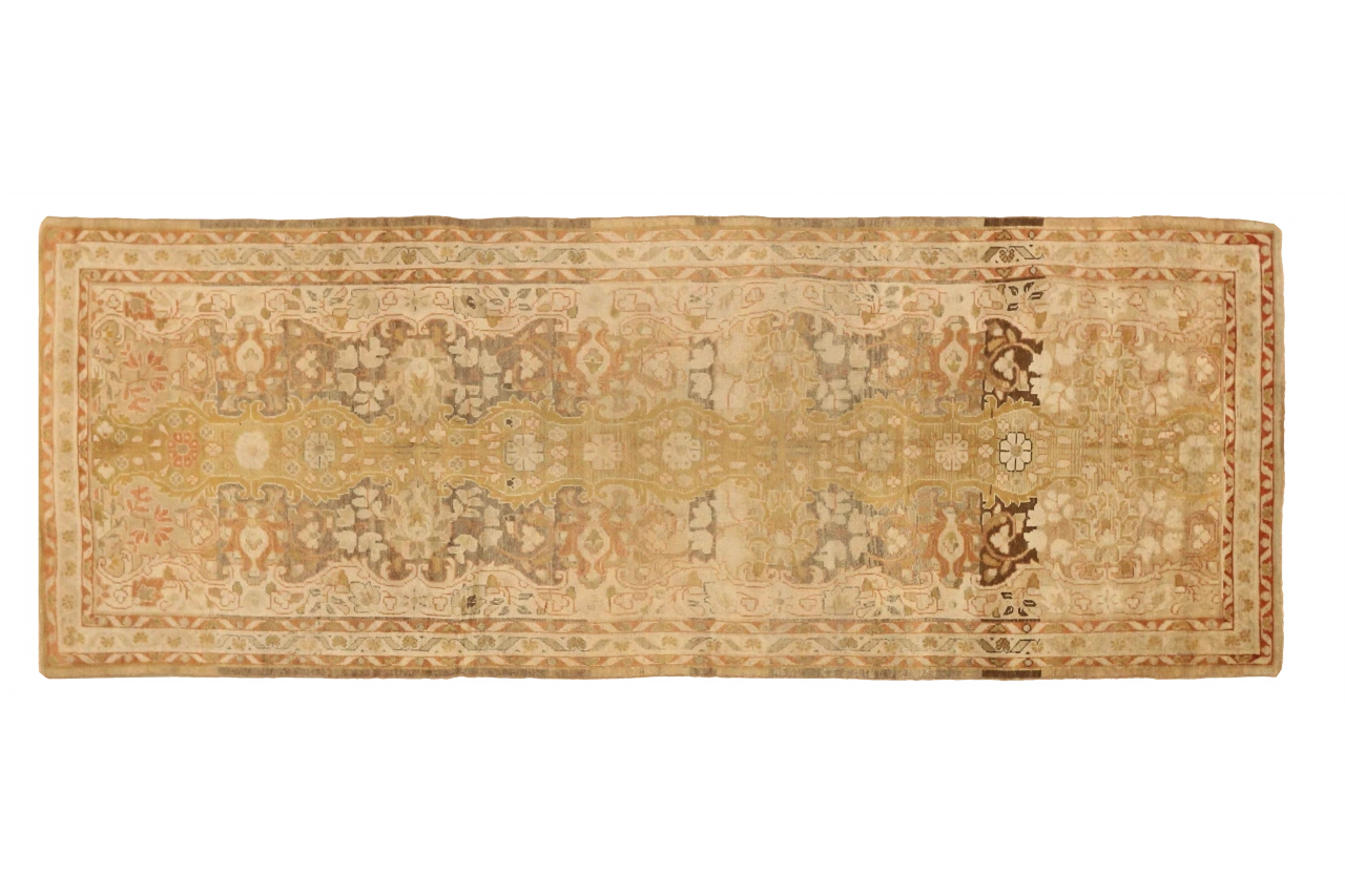 Antique Persian Mahal Transitional Rug 75528