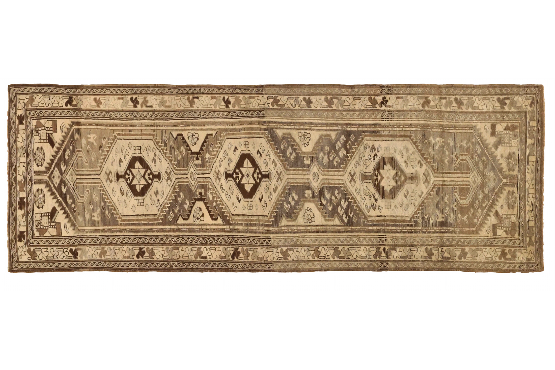 Antique Persian Hamadan Traditional Rug 75532
