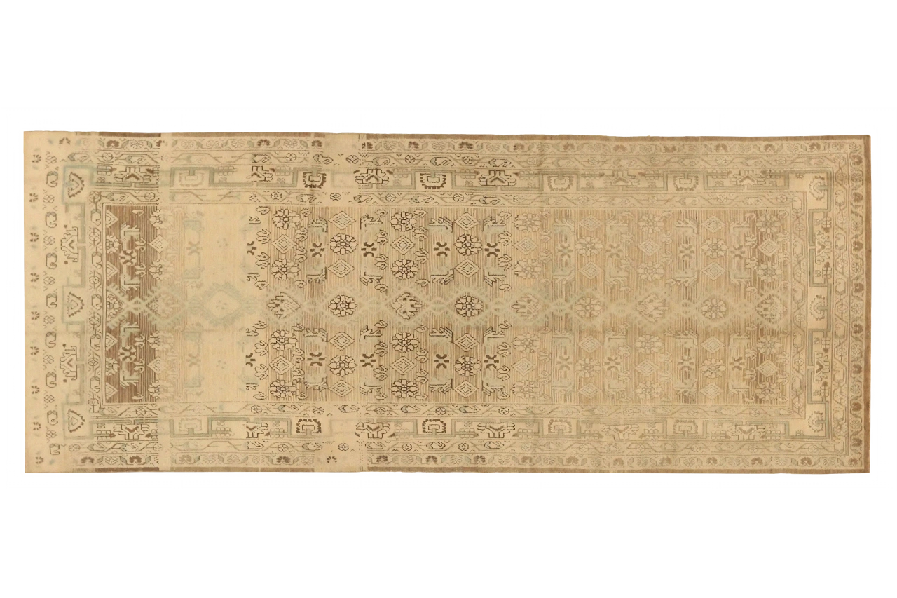 Antique Persian Hamadan Transitional Rug 75533