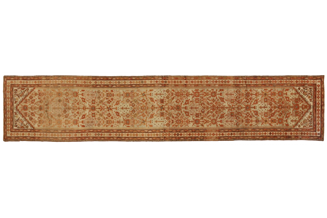 Antique Persian Malayer Traditional Rug 75537