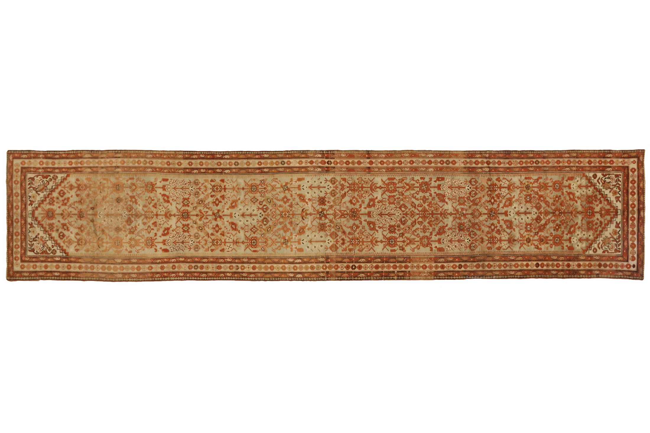 Antique Persian Malayer Traditional Rug 75537