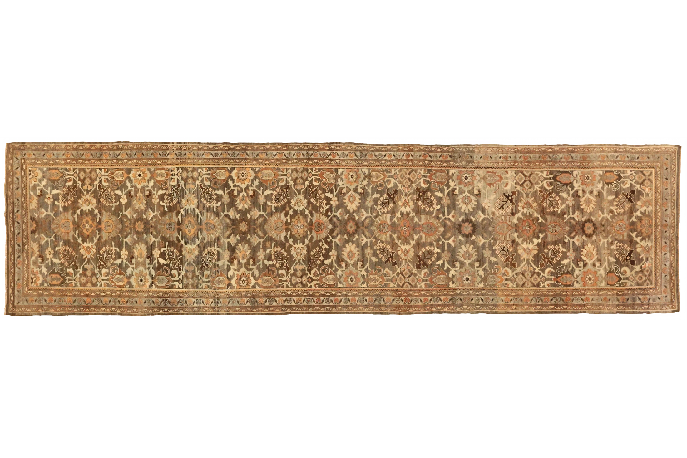 Antique Persian Mahal Traditional Rug 75541