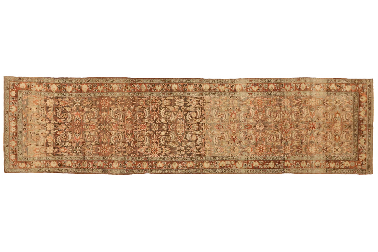Antique Persian Farahan Transitional Rug 75546