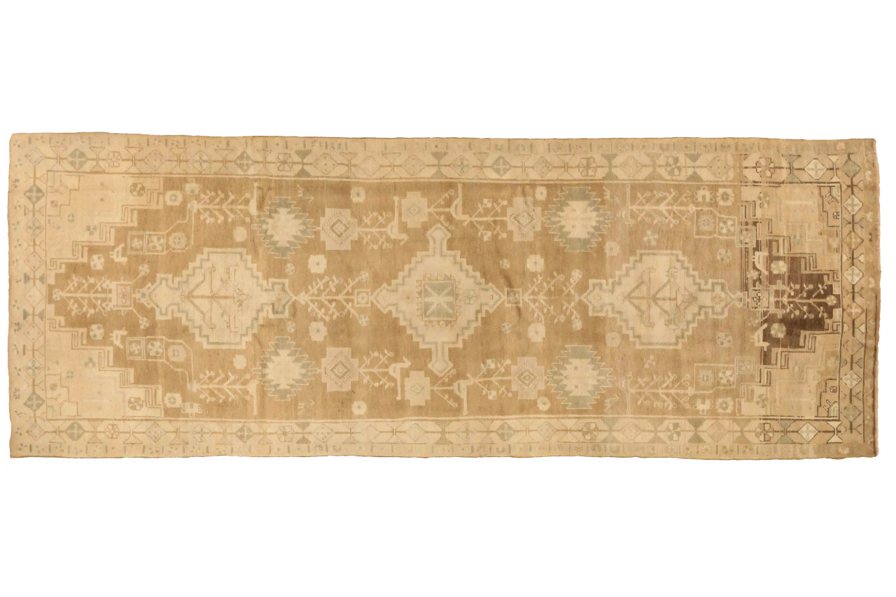 Antique Persian Hamadan Transitional Rug 75548