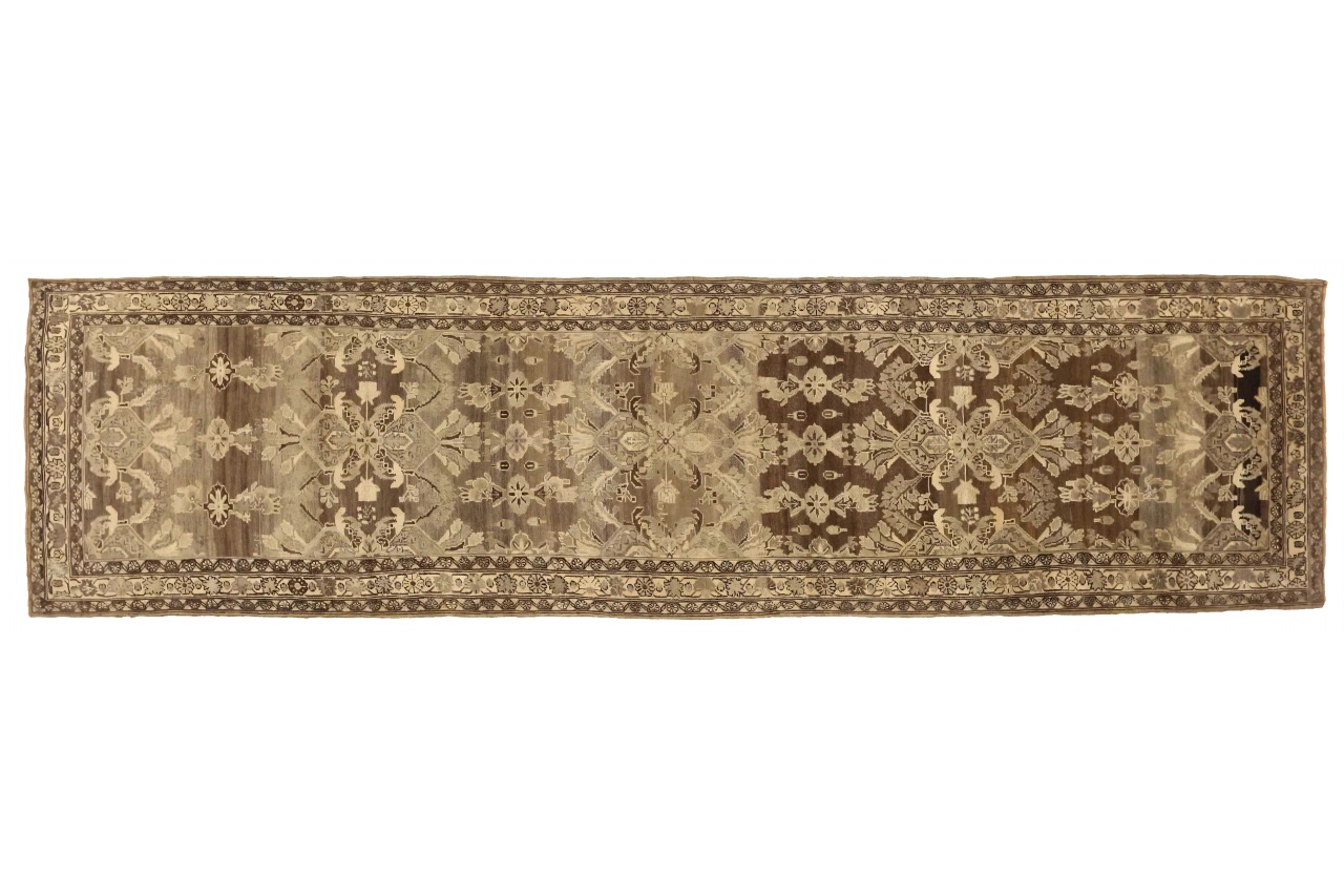 Antique Persian Hamadan Transitional Rug 75550