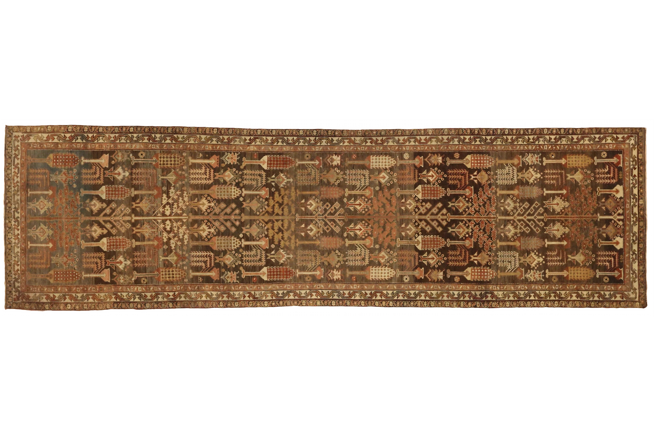 Antique Persian Bakhtiar Traditional Rug 75551